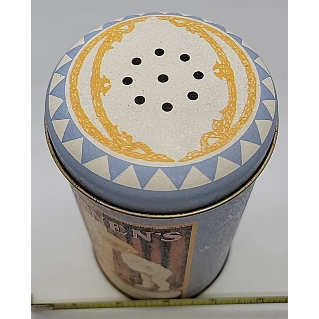 Mennens Borated Talcum Toilet Powder Tin