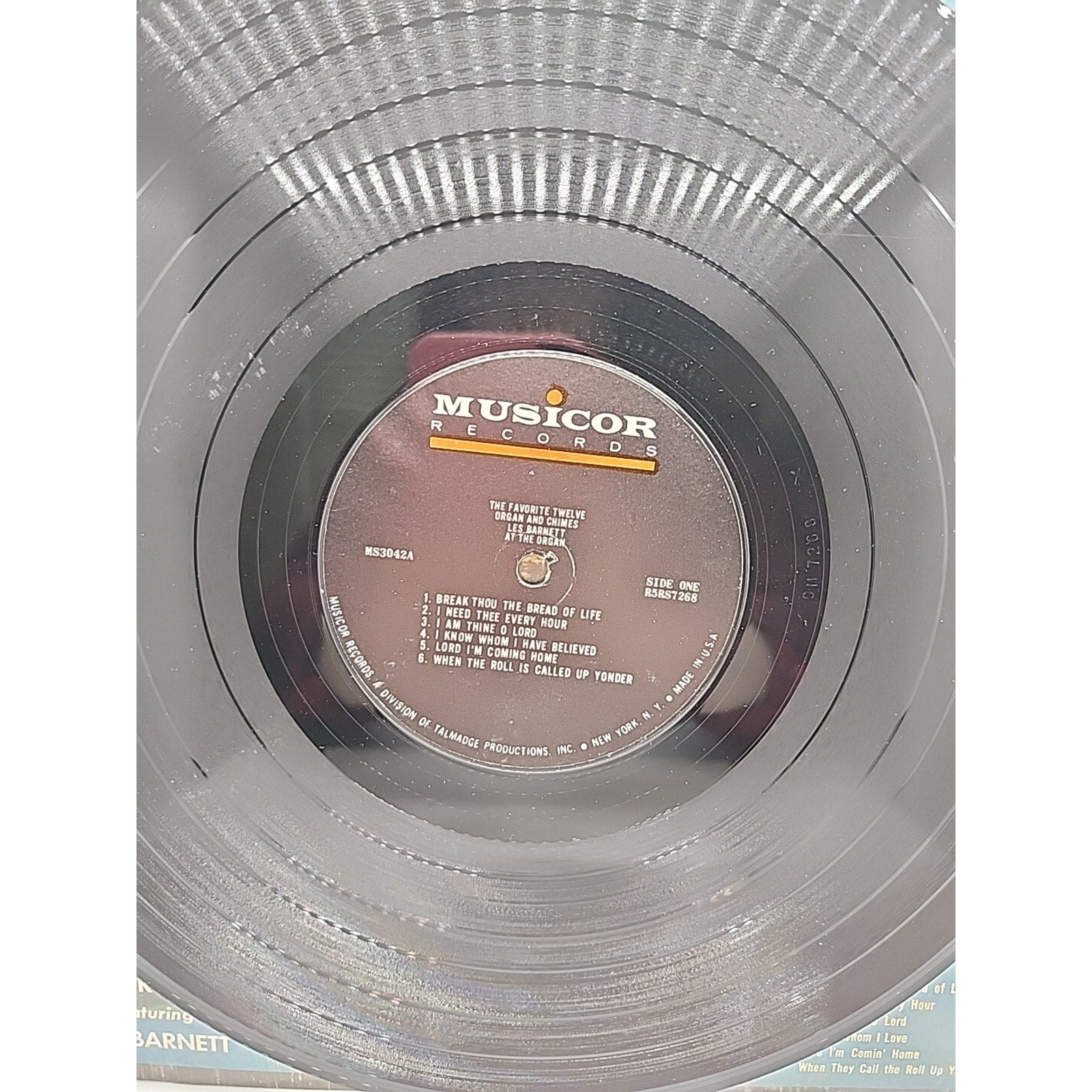 The Favorite Twelve Organ And Chimes (Record)