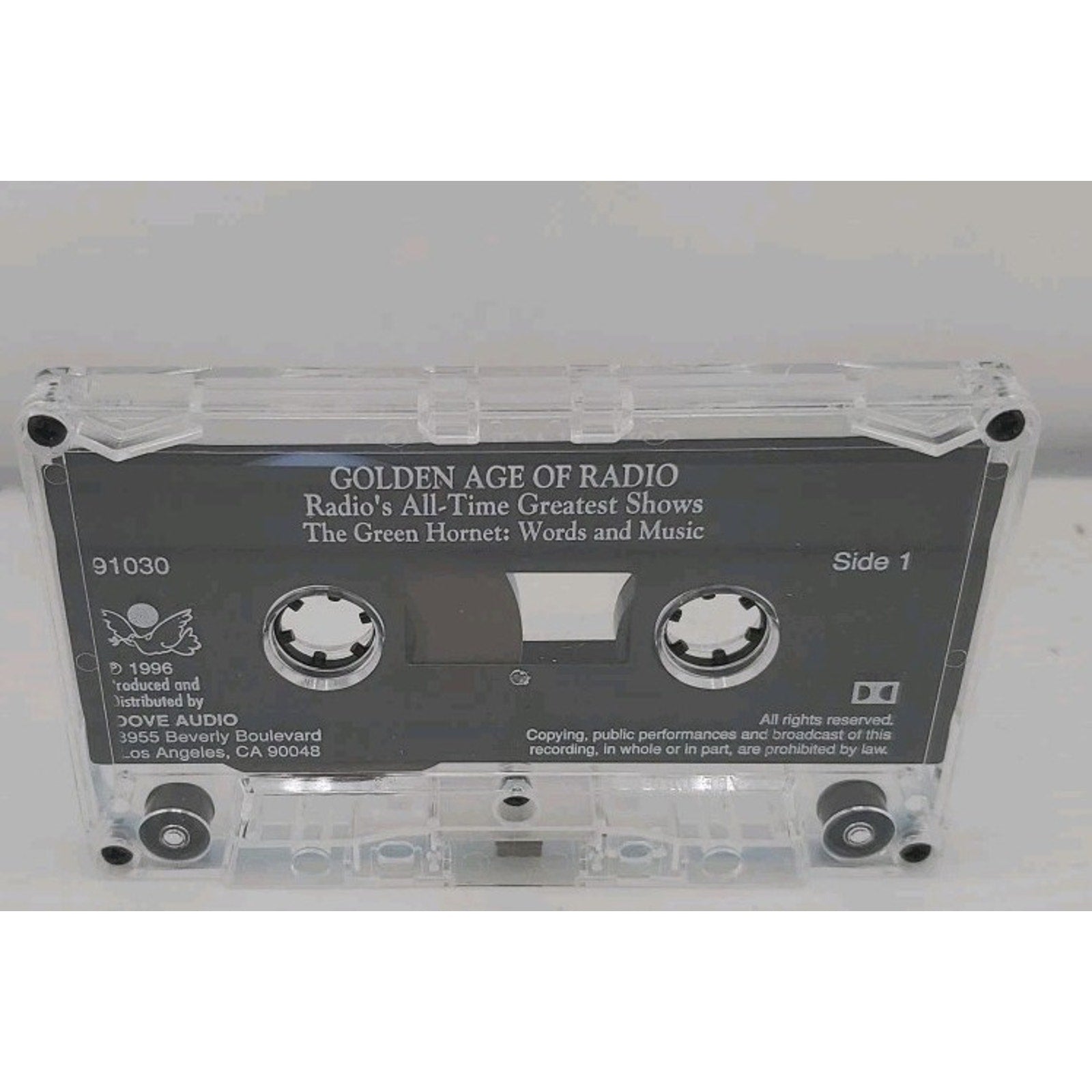 Golden Age of Radio The Green Hornet: Words And Music (Cassette)