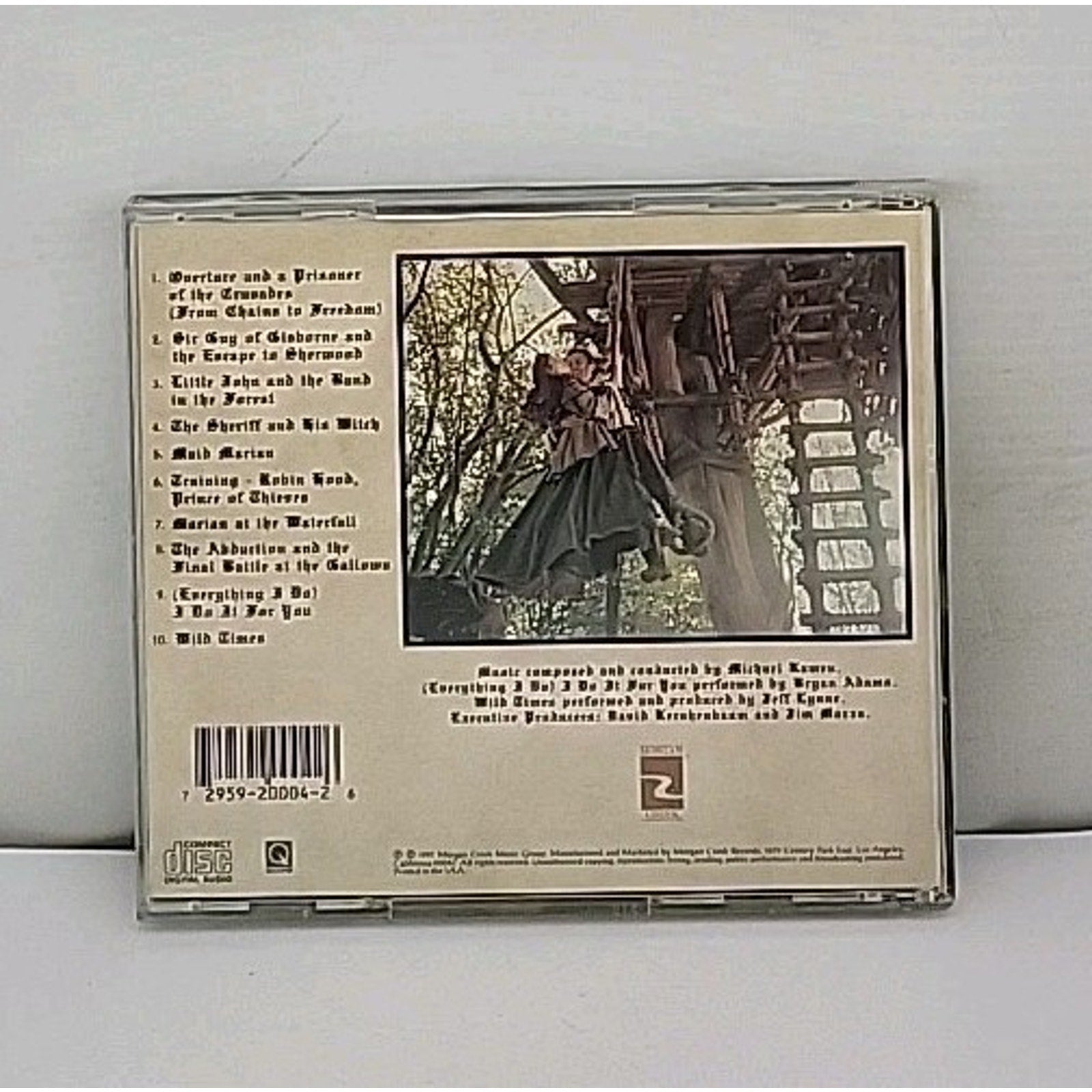 Robin Hood: Prince of Thieves (Original Motion Picture Soundtrack) by Robin (CD)