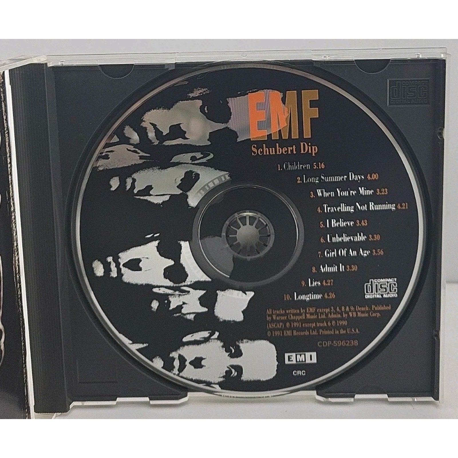 Schubet Dip by EMF (CD,1991, EMI)