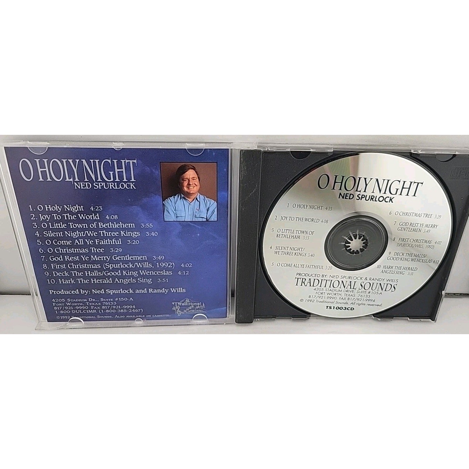 O Holy Night by Ned Spurlock (CD, 2007)