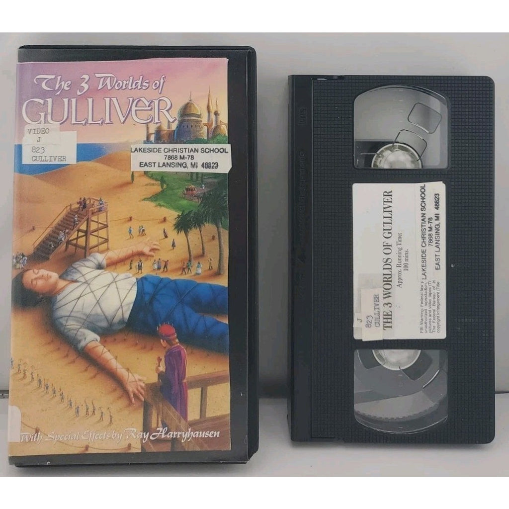 3 Worlds of Gulliver (VHS)