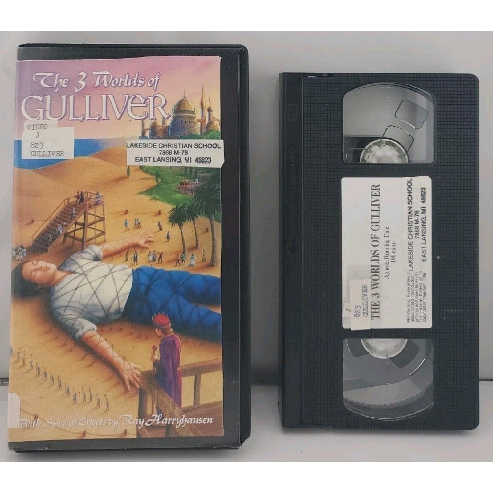 3 Worlds of Gulliver (VHS)