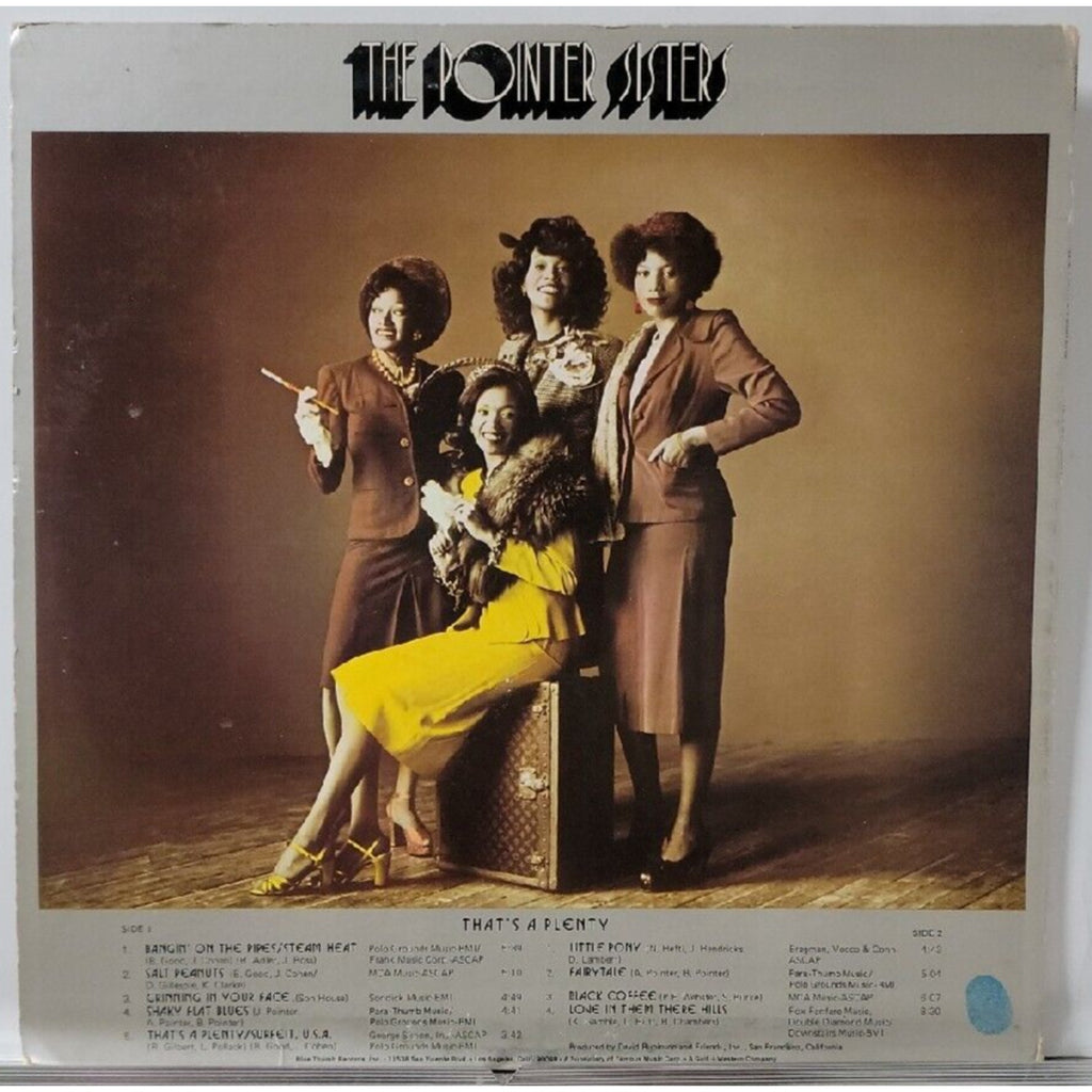 Ths Pointer Sisters That's A Plenty (Record)