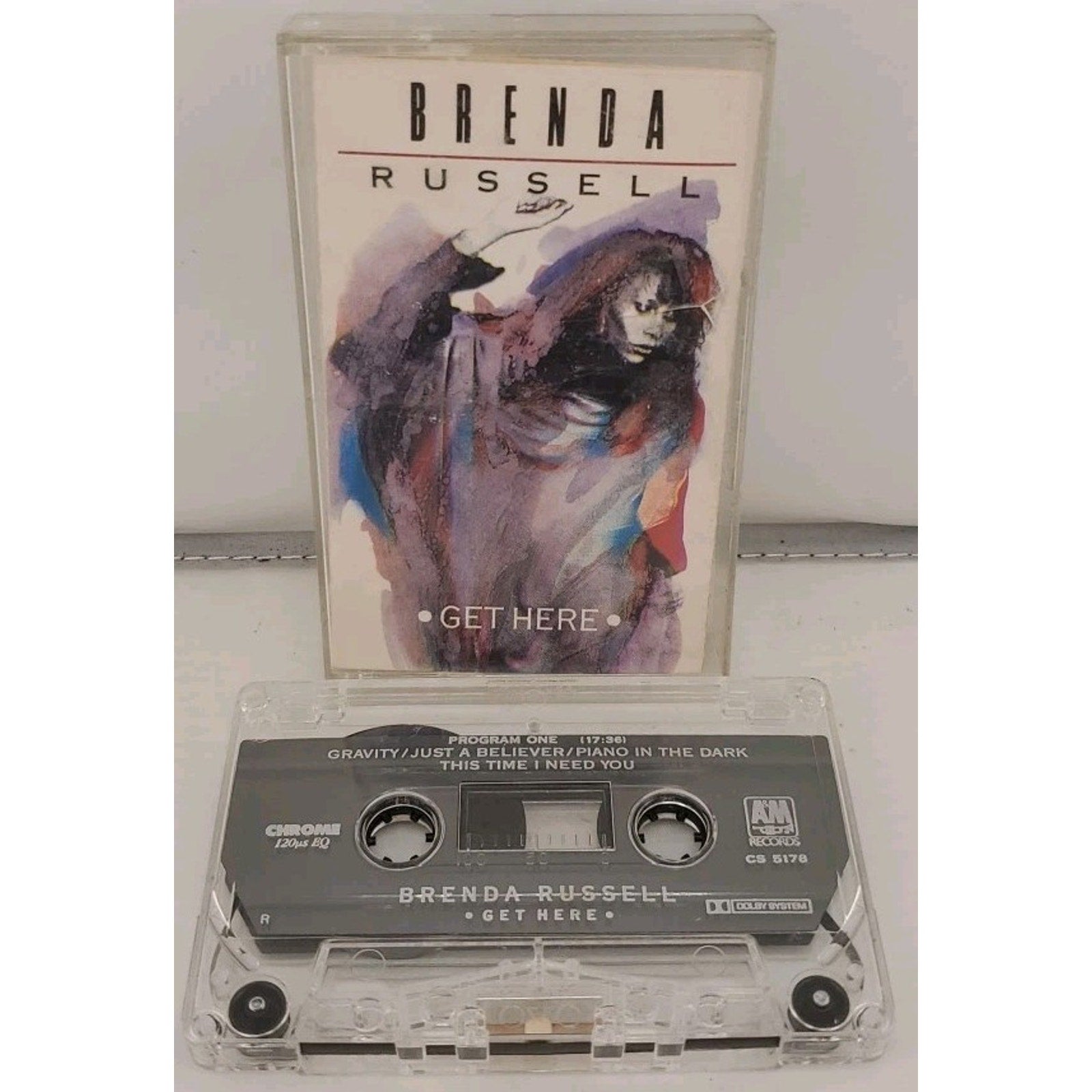 Get Here by Brenda Russell (Vocals) (Cassette, Oct-1990, A&M Records)