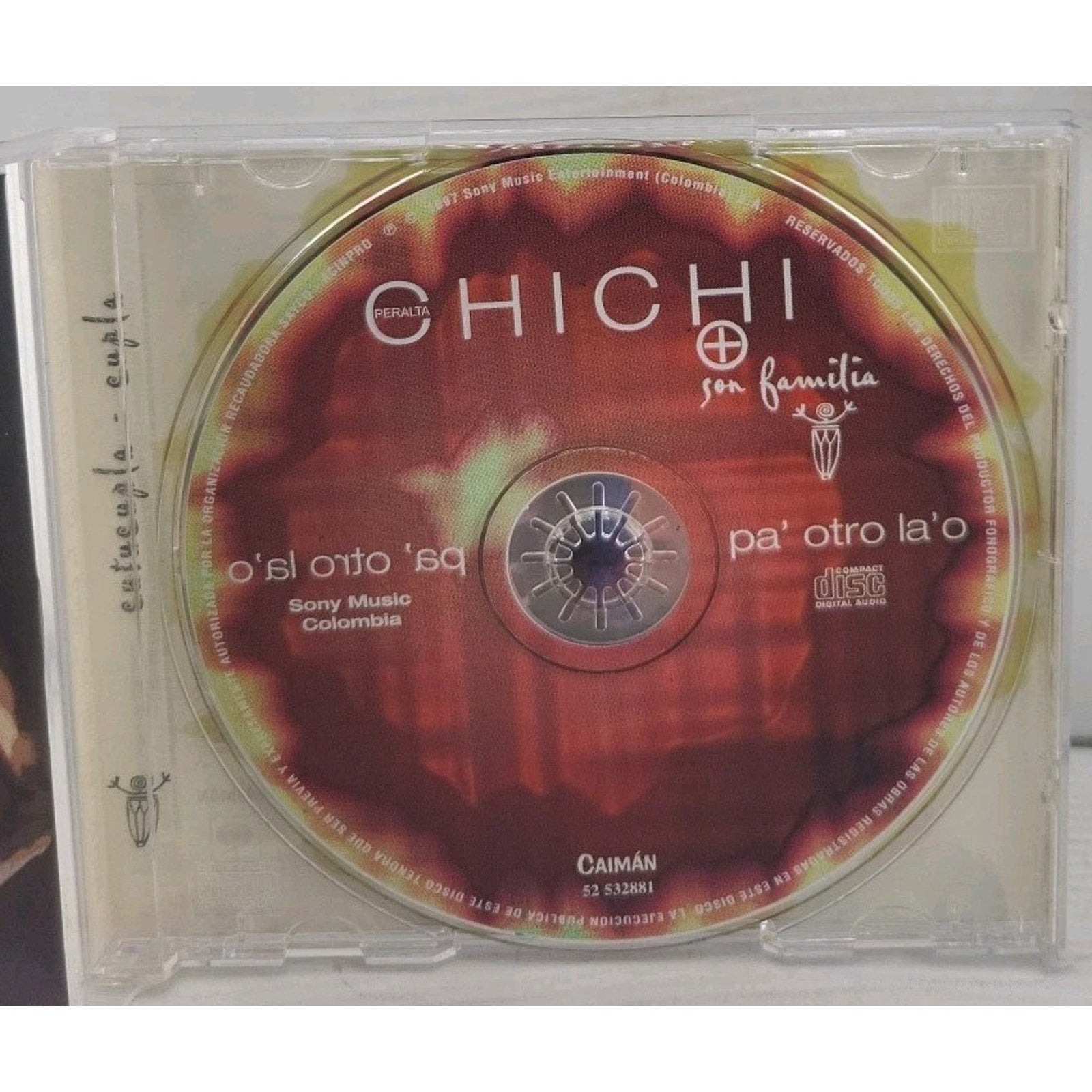 Chichi Peralta Pa' Otro La'o CD Album