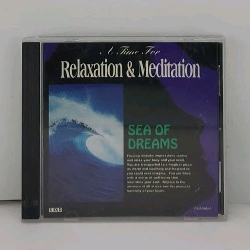 A Time for Relaxation and Meditation CD by Philippe de Canck - Sea Of Dreams