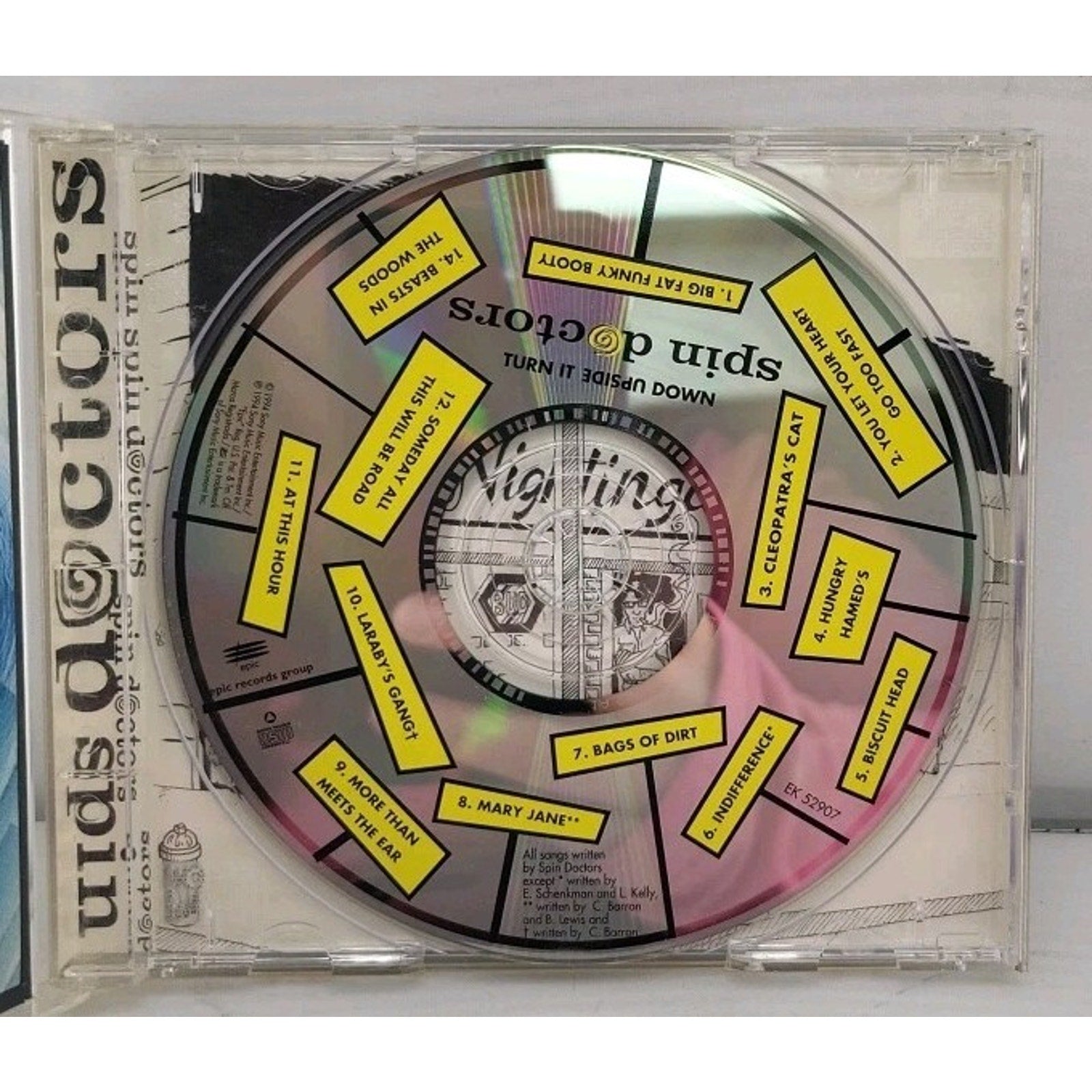 Turn It Upside Down by Spin Doctors (CD, Jun-1994, Epic)