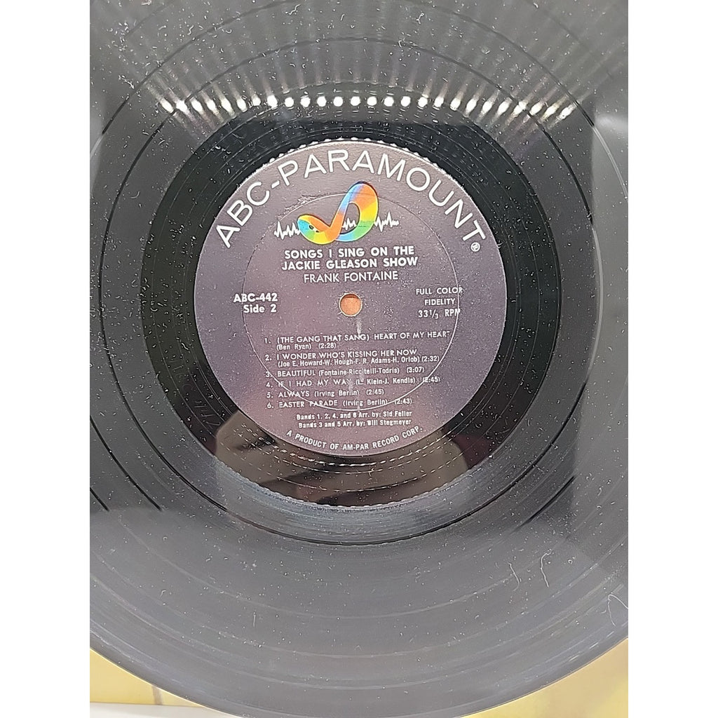 Frank Fontaine- Songs I Sing On The Jackie Gleason Show ABC 442 (Record)