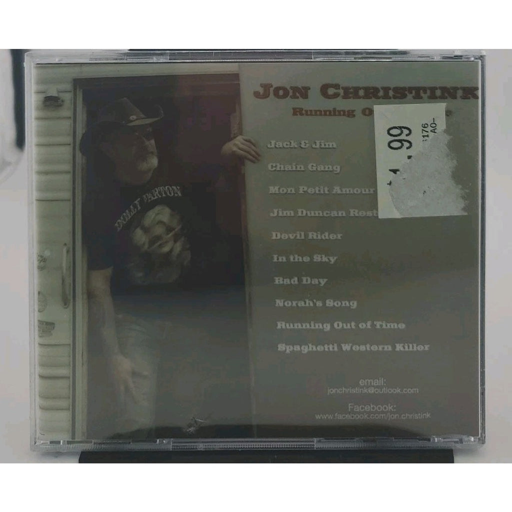 Running Out Of Time Jon Christink (CD) *Brand New*