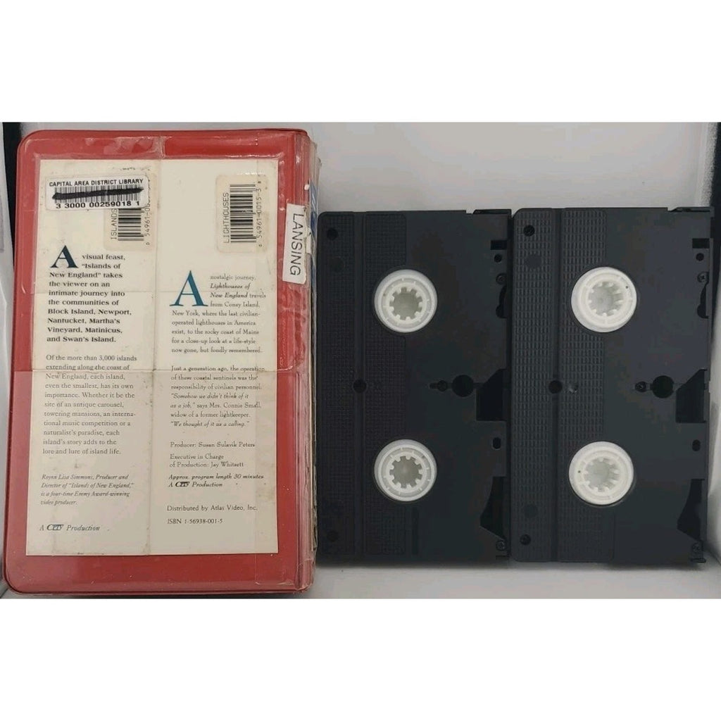 Lighthouses of New England (VHS, 1993)