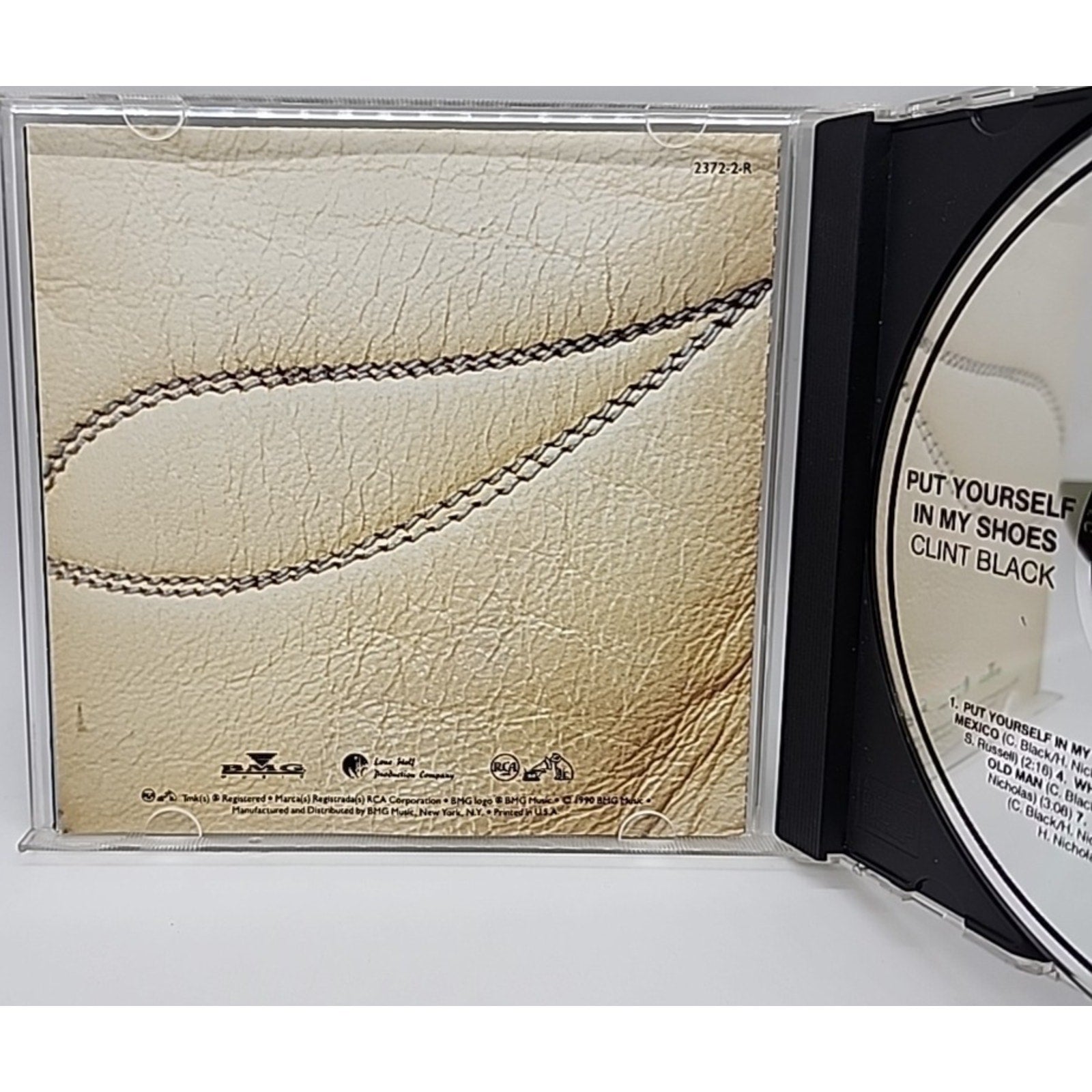 Put Yourself in My Shoes by Clint Black (CD, 1990, RCA) *Missing Back Art*