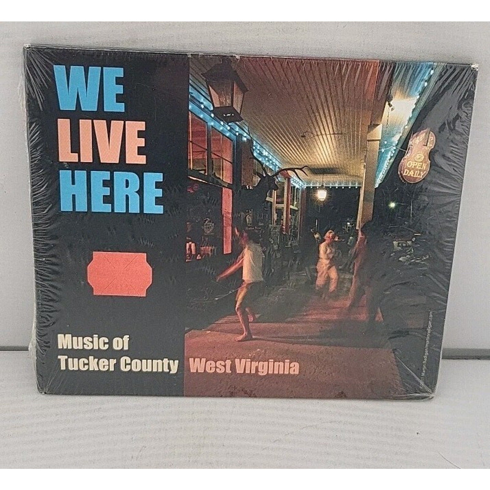 We Live Here - Music Of Tucker Country West Virginia CD *Brand New*