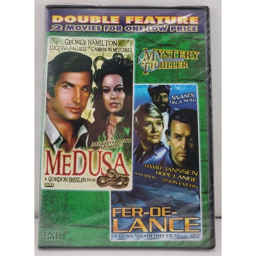 Medusa / Fer-De-Lance DVD Double Feature George Hamilton *Brand New*