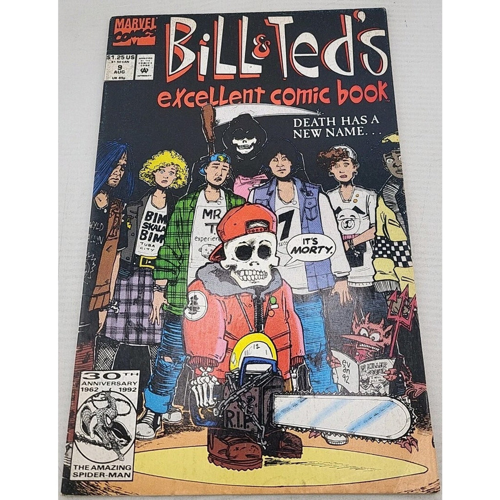 Bill & Ted's Excellent Comic Book #9 (Marvel Comics August 1992)