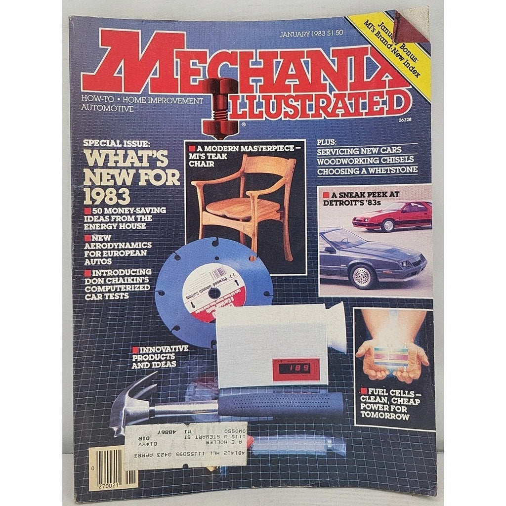 Mechanix Illustrated Magazine - January 1983 - Vol. 79 No. 656