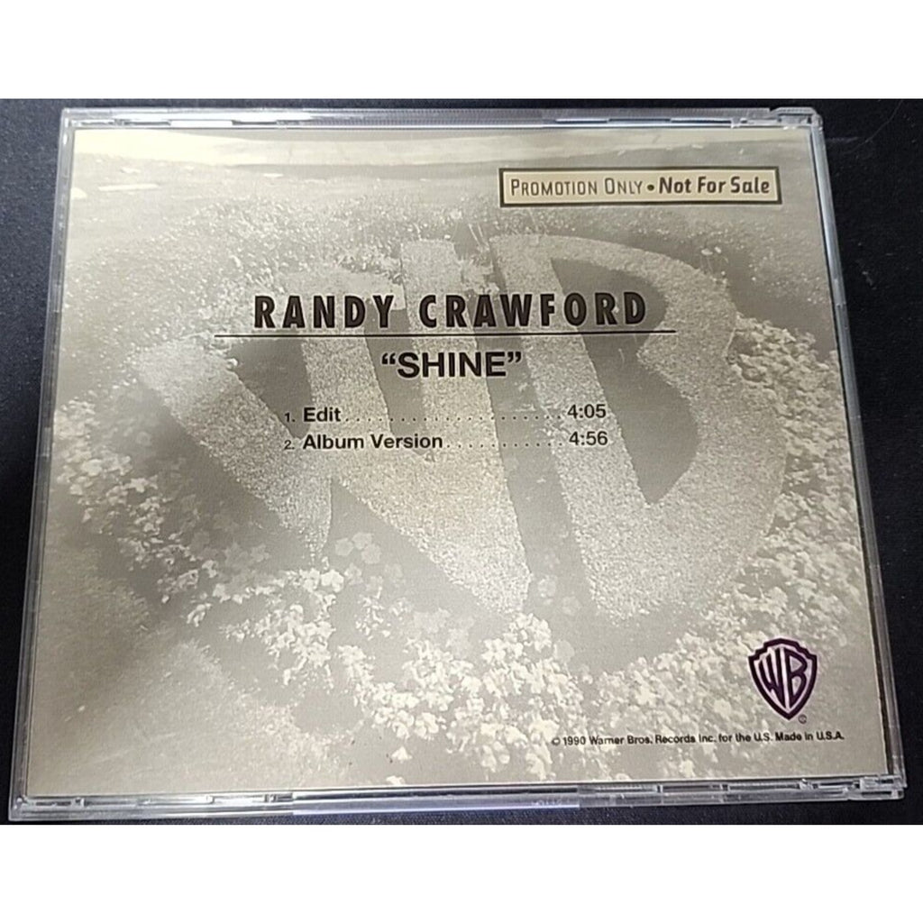 Randy Crawford - Shine w/ RARE EDIT PROMO Radio DJ CD