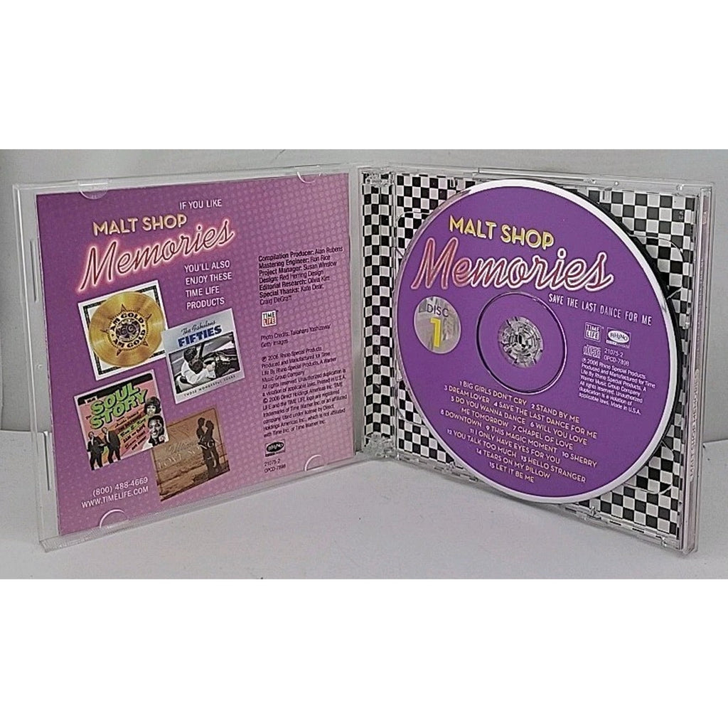 Malt Shop Memories-Sm 2 by Various (CD, 2006)