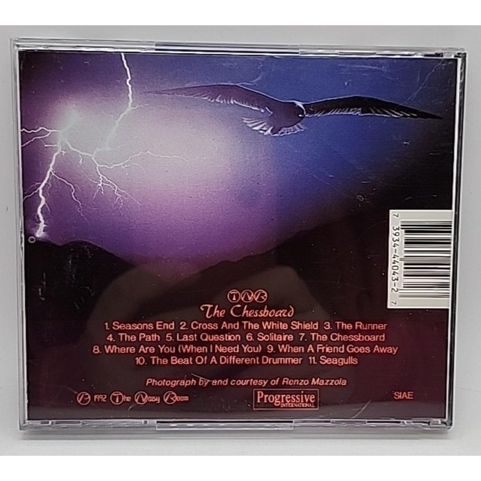 The Chessboard by TNR (CD, 1992, Progressive International)