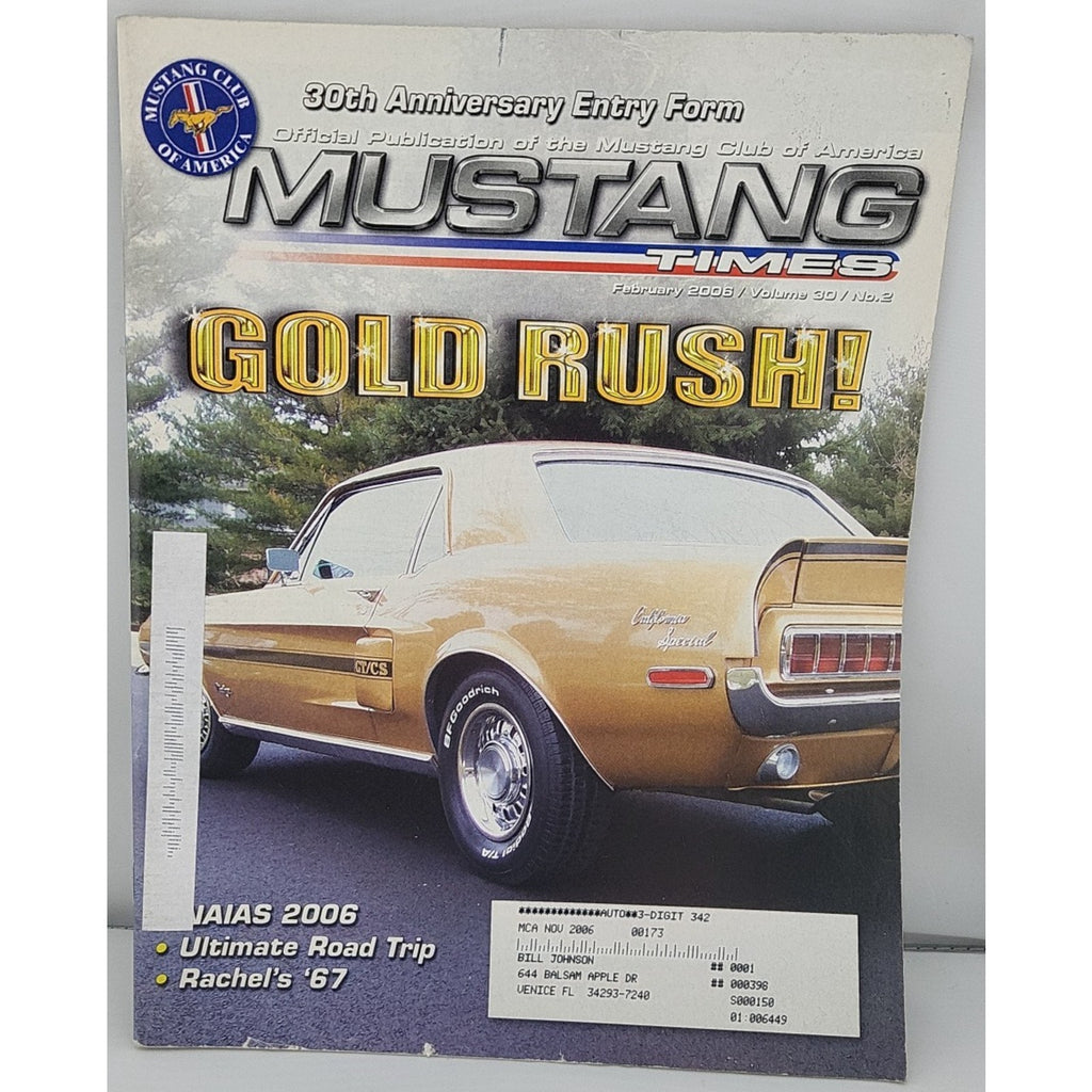 Mustang Times February 2006 Volume 30 #2