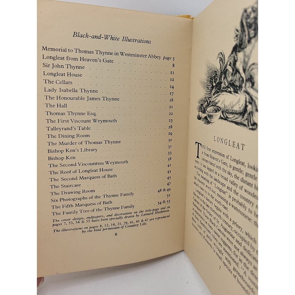 Longleat: From 1566 to the Present Time (Daphne Bath - 1957) *Signed*