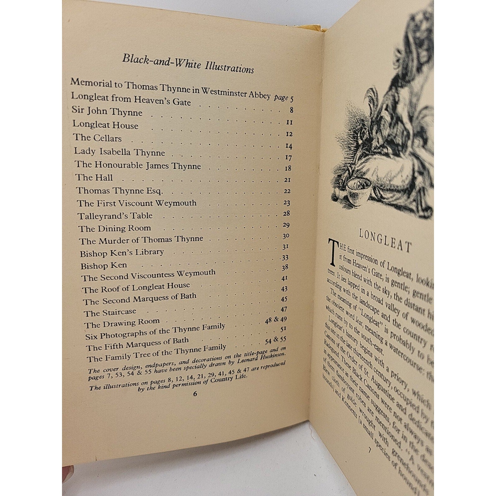 Longleat: From 1566 to the Present Time (Daphne Bath - 1957) *Signed*