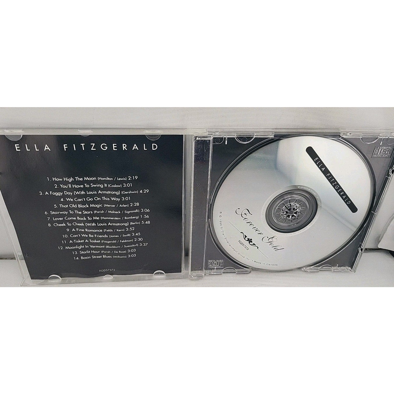 Forever Gold by Ella Fitzgerald (CD, 1999)