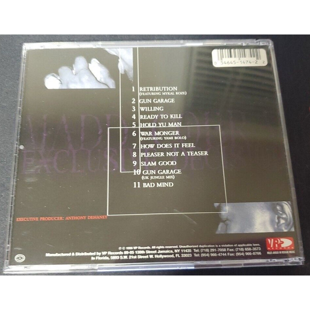 Exclusive Decision by Mad Cobra (CD, May-2005, VP Records)