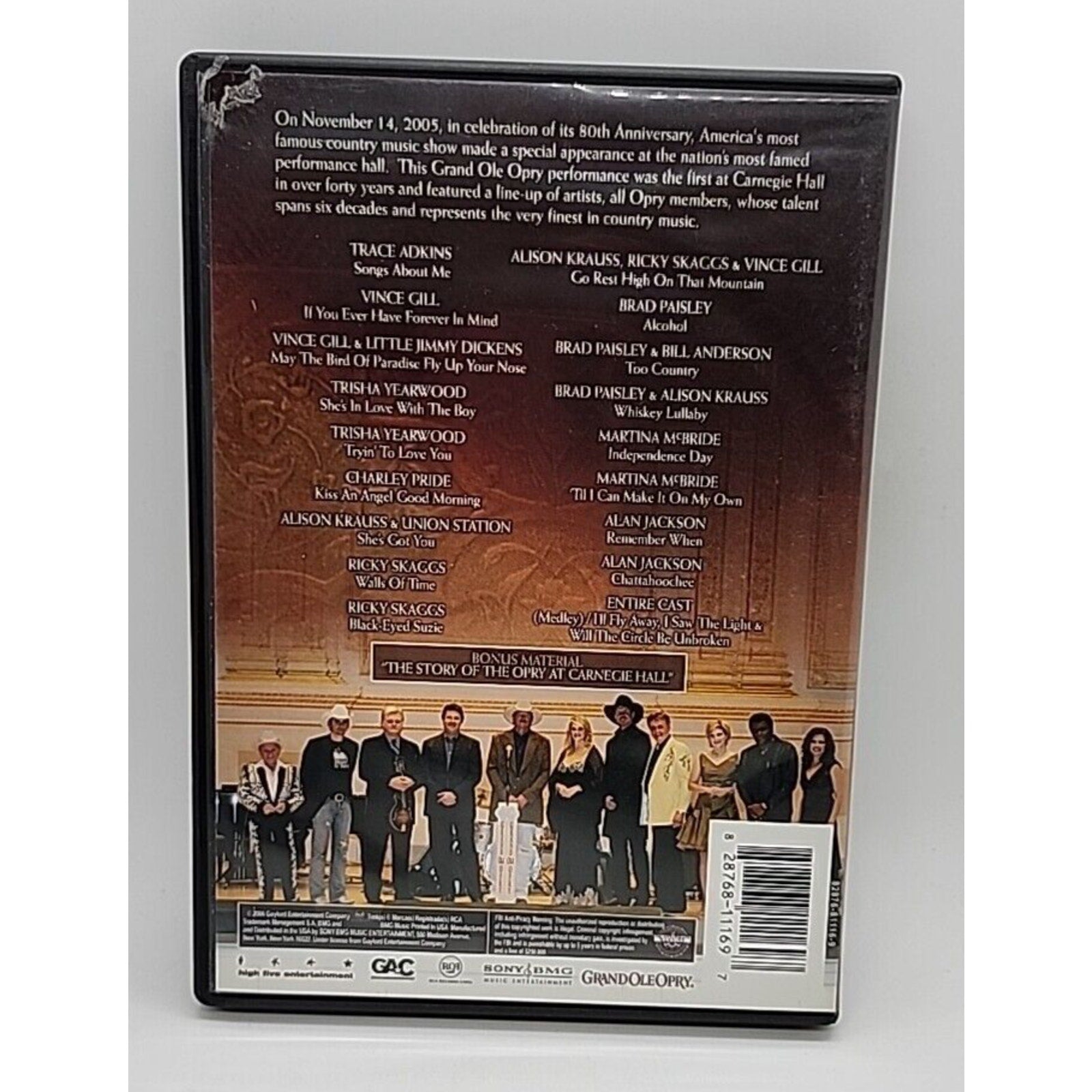 Grand Ole Opry at Carnegie Hall / Various (DVD)