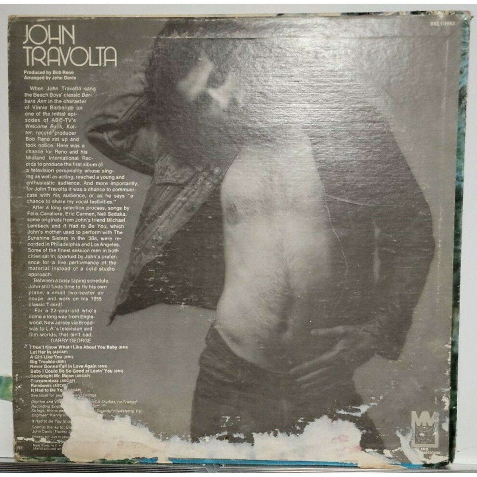 John Travolta – John Travolta (Vinyl)