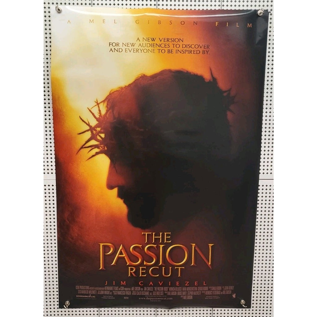 The Passion Recut Original One Sheet Movie Poster - 2004 - Mel Gibson 27x40