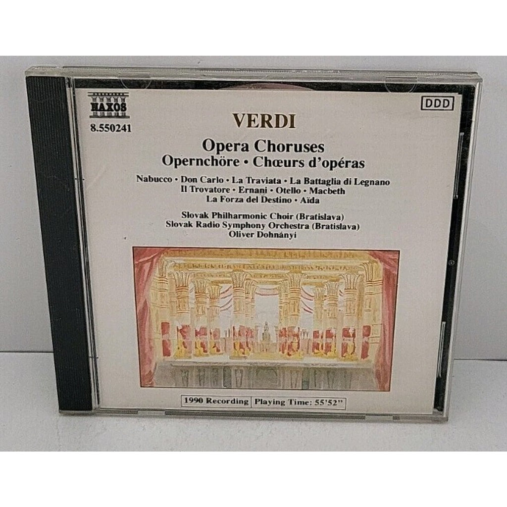 Opera Choruses by Verdi / Dohnanyi (CD, 1992)