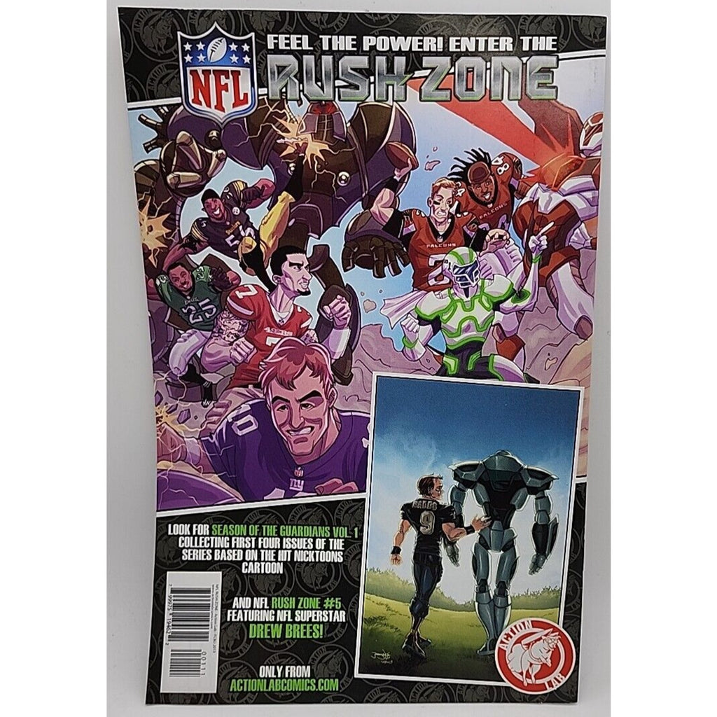 NFL Rush Zone / Skyward Preview (2013 Free Comic Book Day, FCBD, Action Lab)