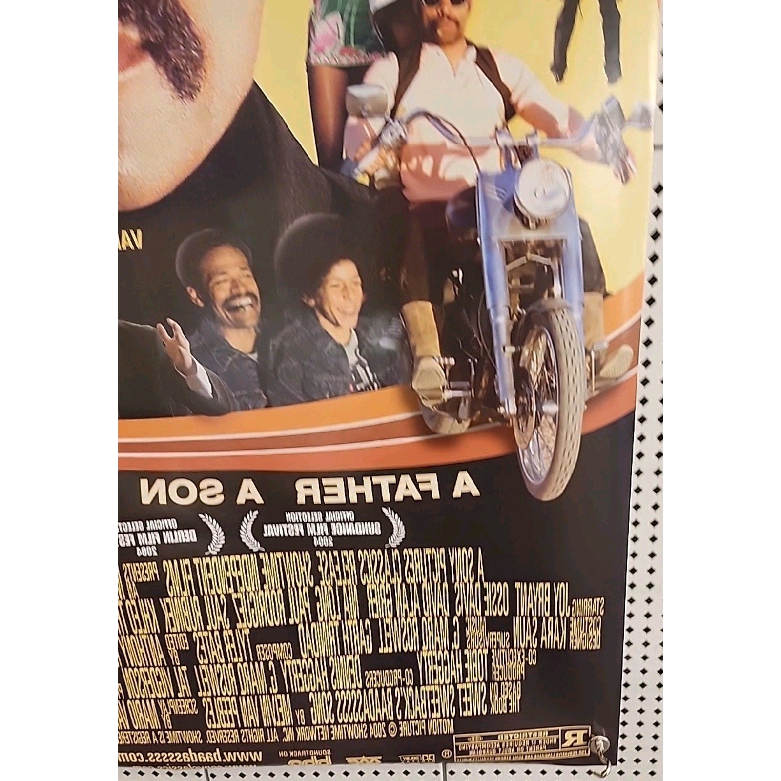 BAADASSSSS! Original 2003 One-Sheet - Mario Van Peebles, Nia Movie Poster 27x40