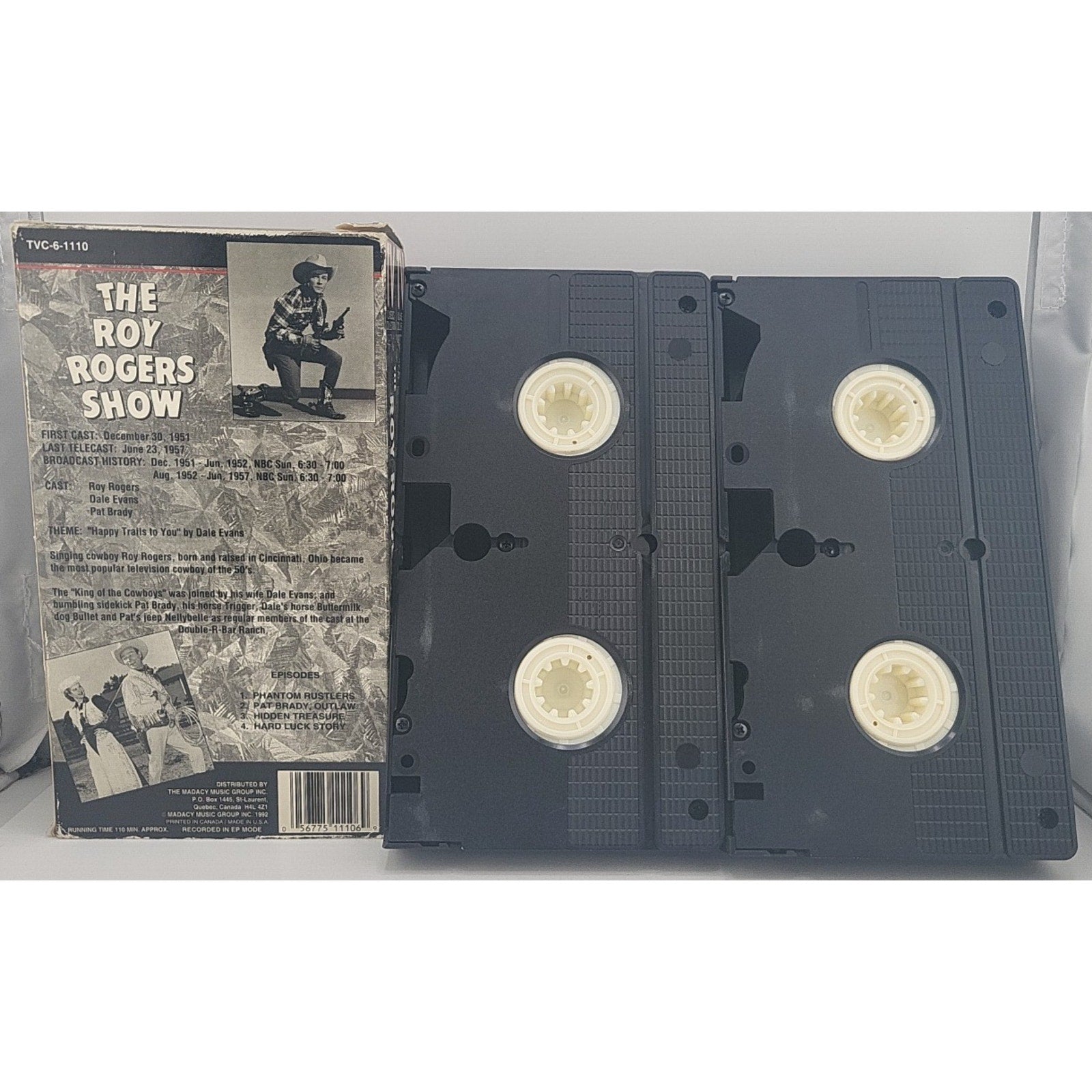 The Roy Rogers Show - TV Classics Collection (VHS/EP, 1992)