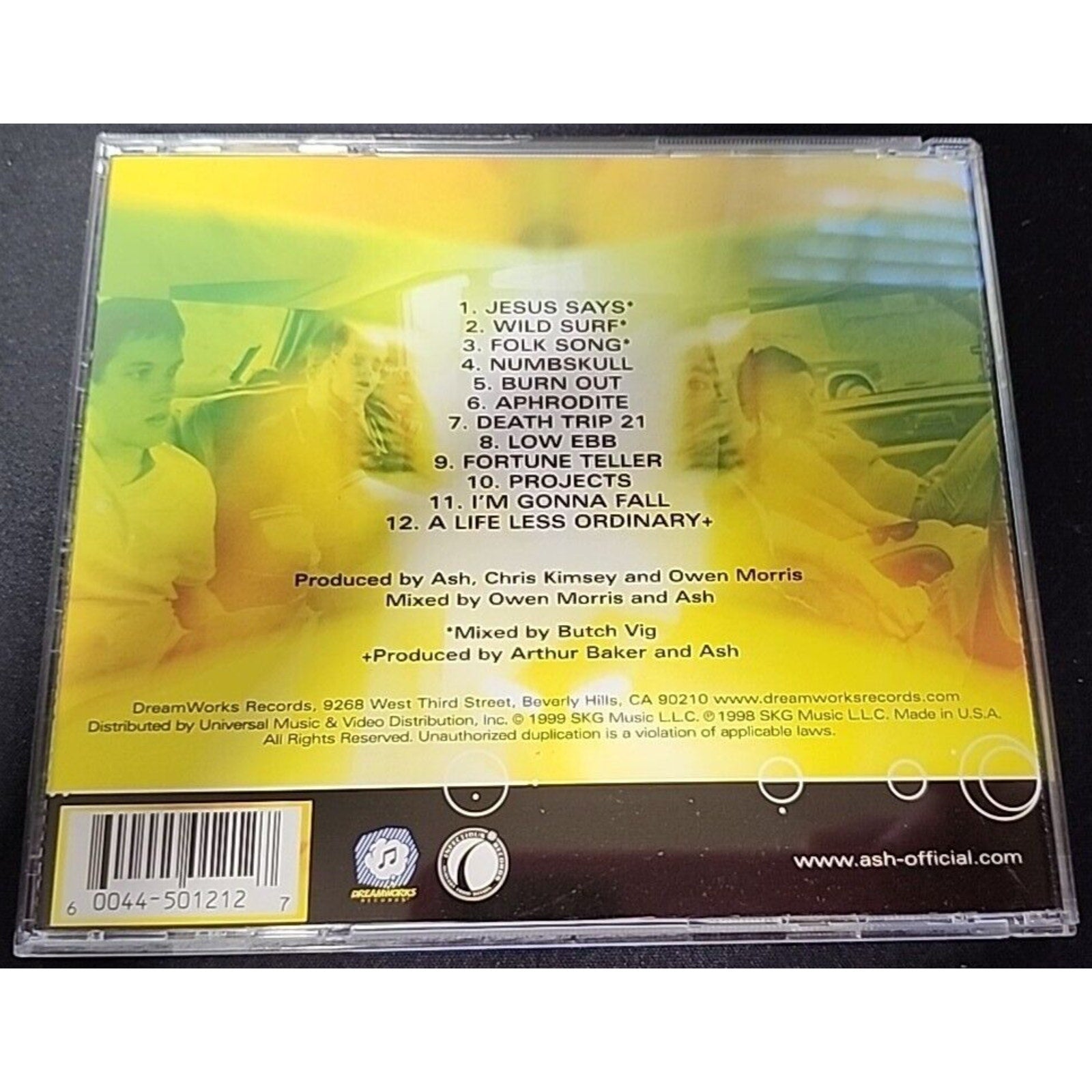 Nu-Clear Sounds [US Bonus Track] by Ash (CD, Sep-1999, Dreamworks SKG)