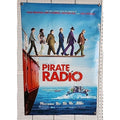 Pirate Radio Original Movie Poster 27 x 40 Philip Seymour Hoffman, Bill Nighy.
