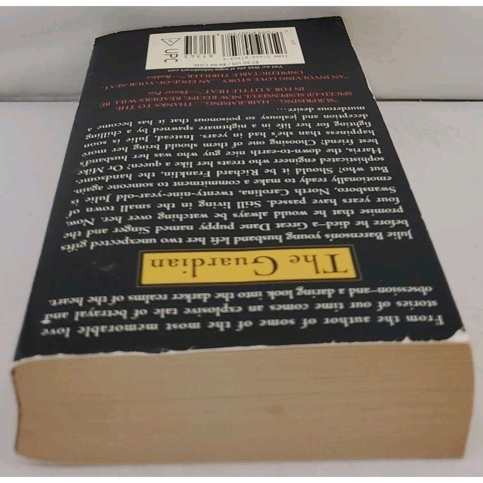 Guardian by Nicholas Sparks (2003, Paperback)