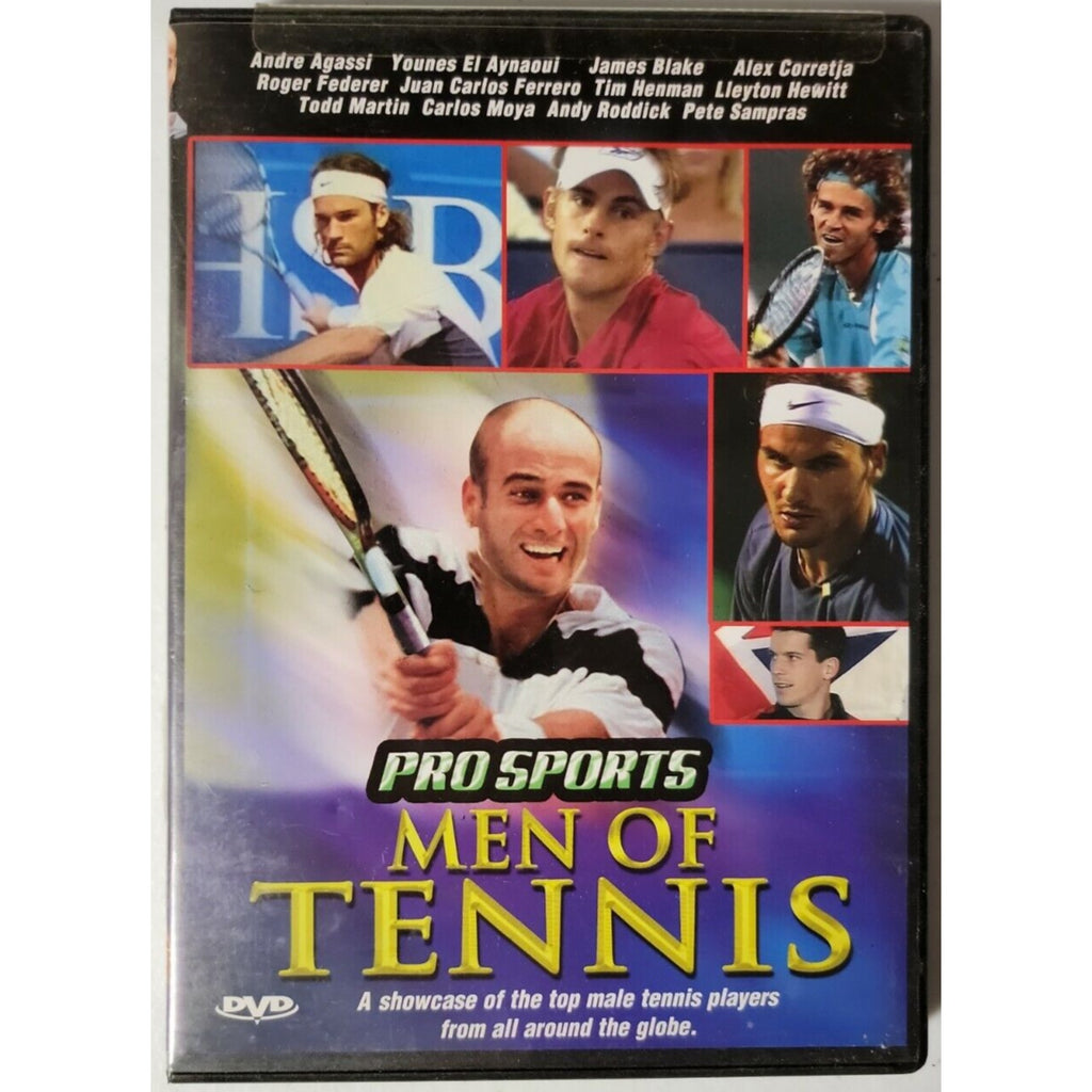 Pro Sports Men of Tennis {ShowCase of Top Male Tennis Players} - DVD