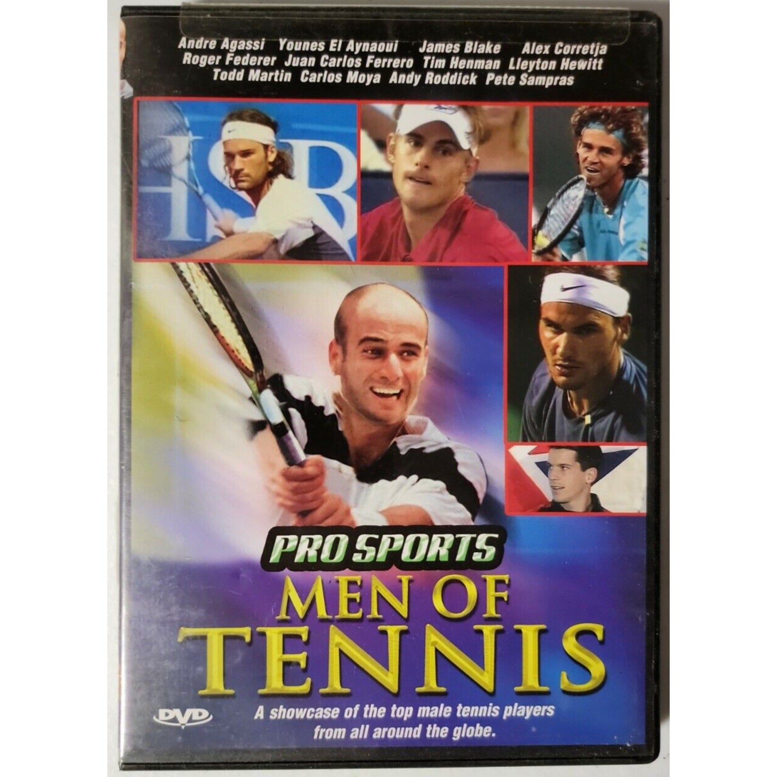 Pro Sports Men of Tennis {ShowCase of Top Male Tennis Players} - DVD