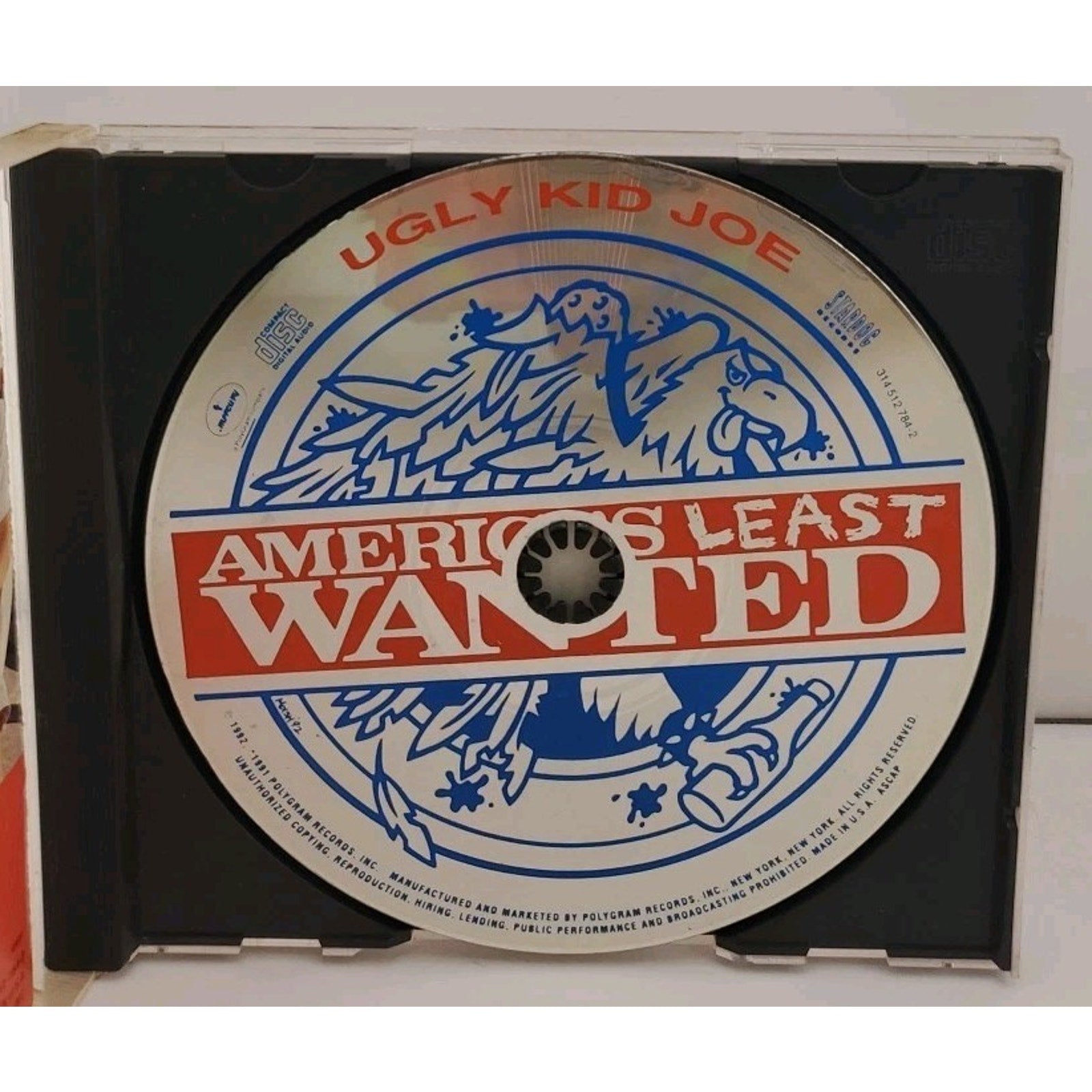 America's Least Wanted [Edited] [PA] by Ugly Kid Joe (CD, Oct-1992, PSI)