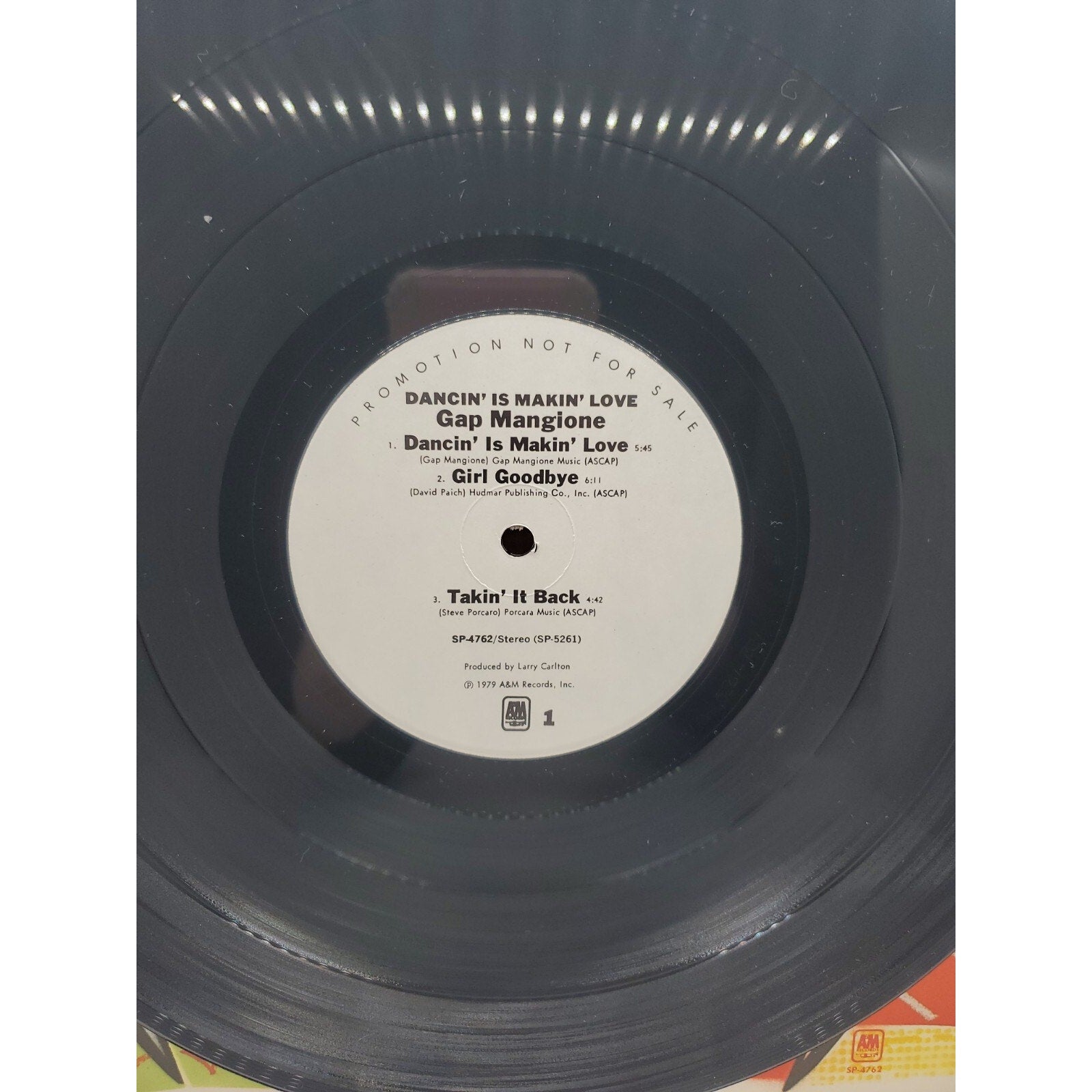 Gap Mangione Dancin' Is Makin' Love (Record)