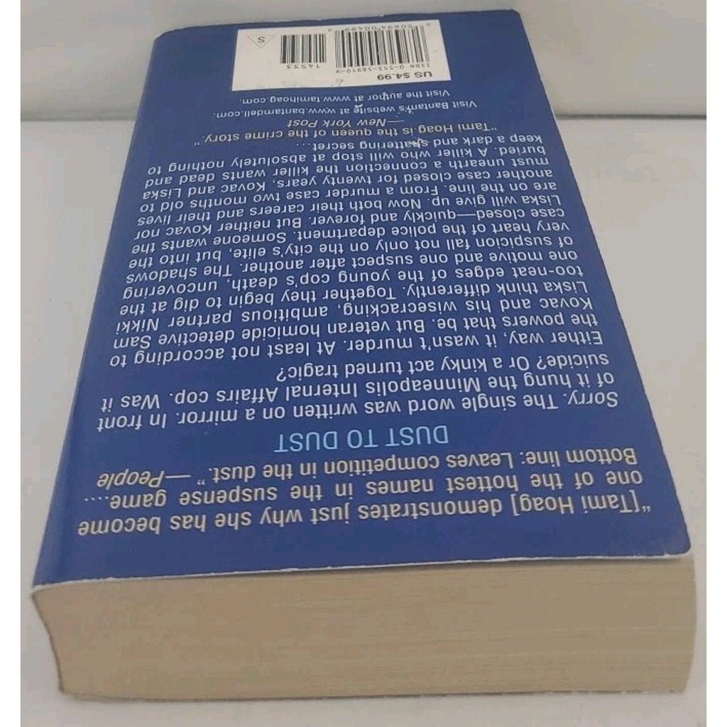 Dust to Dust by Tami Hoag (2002, Mass Market)