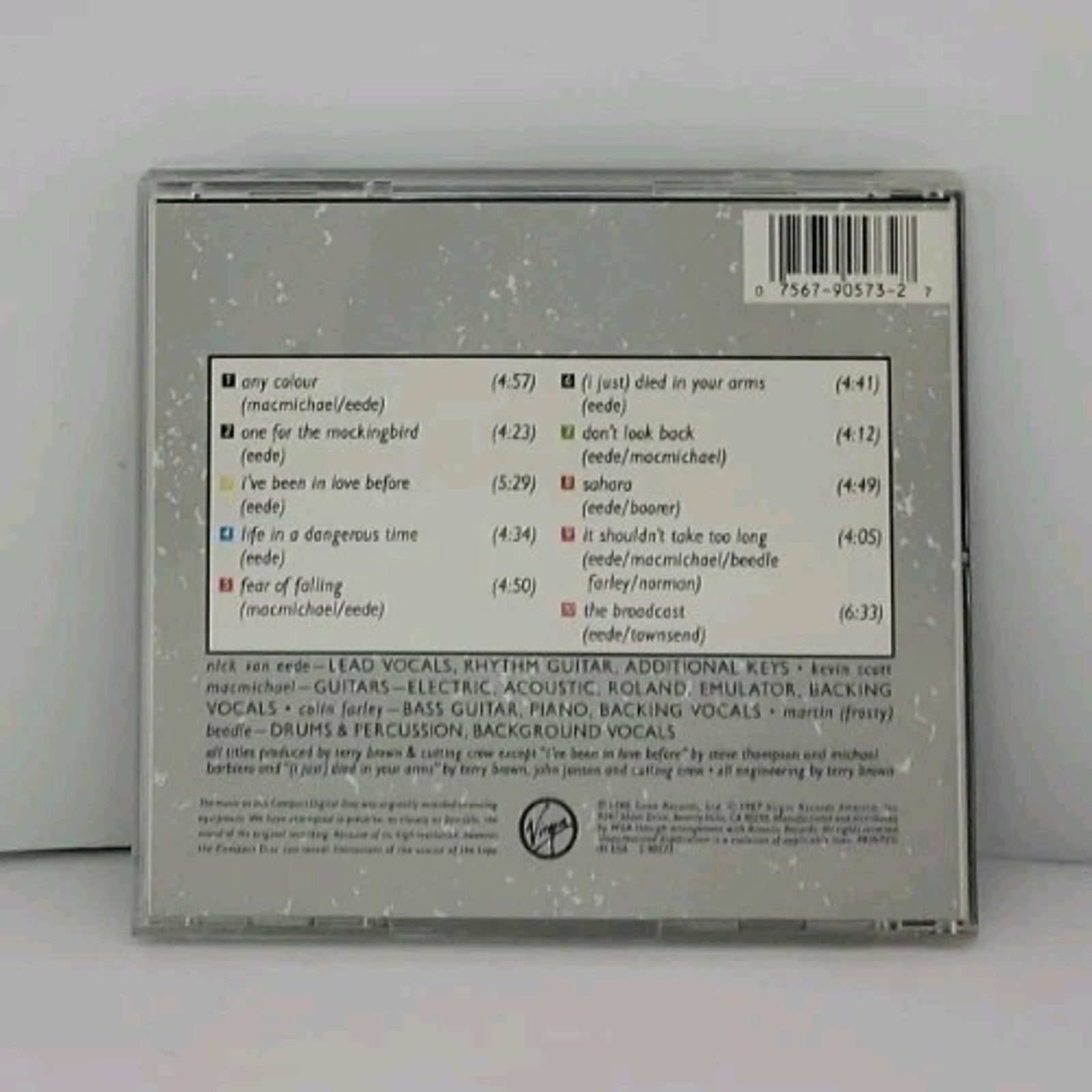 Broadcast by Cutting Crew (CD, 1987 Virgin Records)