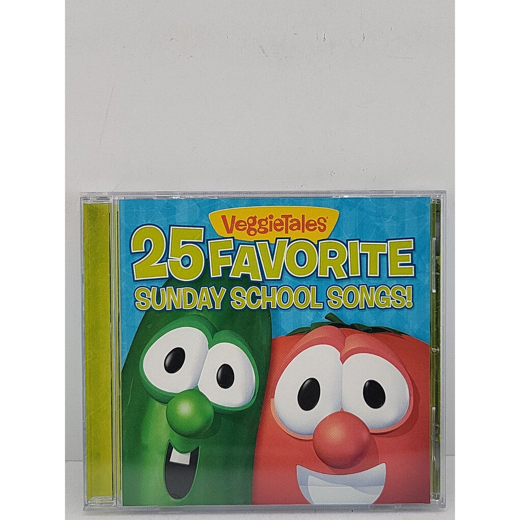 25 Favorite Sunday School Songs by Veggietales (CD, 2009)