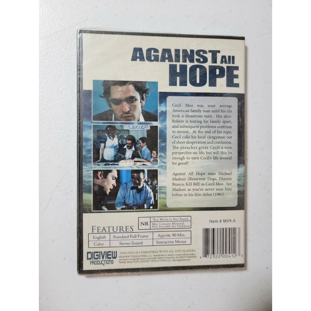 Against All Hope (DVD,2004,Full Screen) *Brand New*