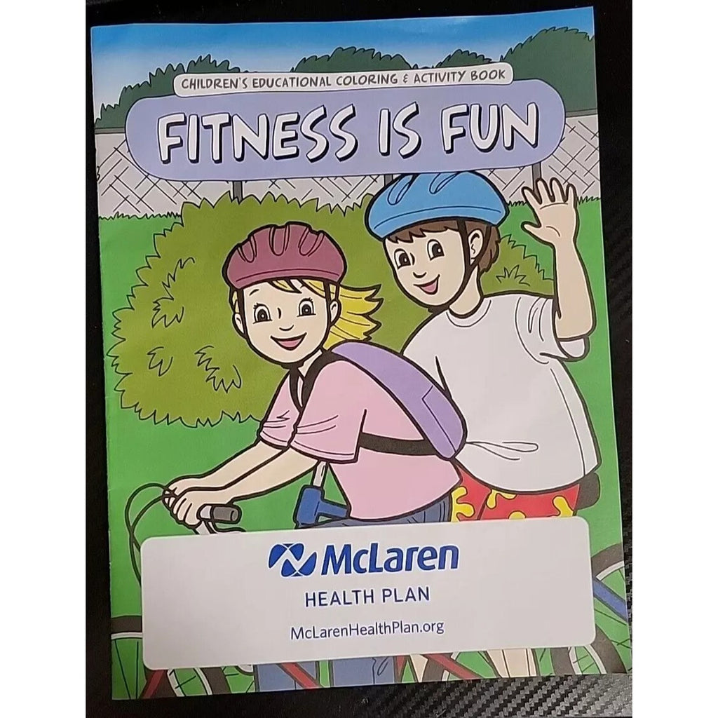 Fitness Is Fun McLaren Health Coloring Book