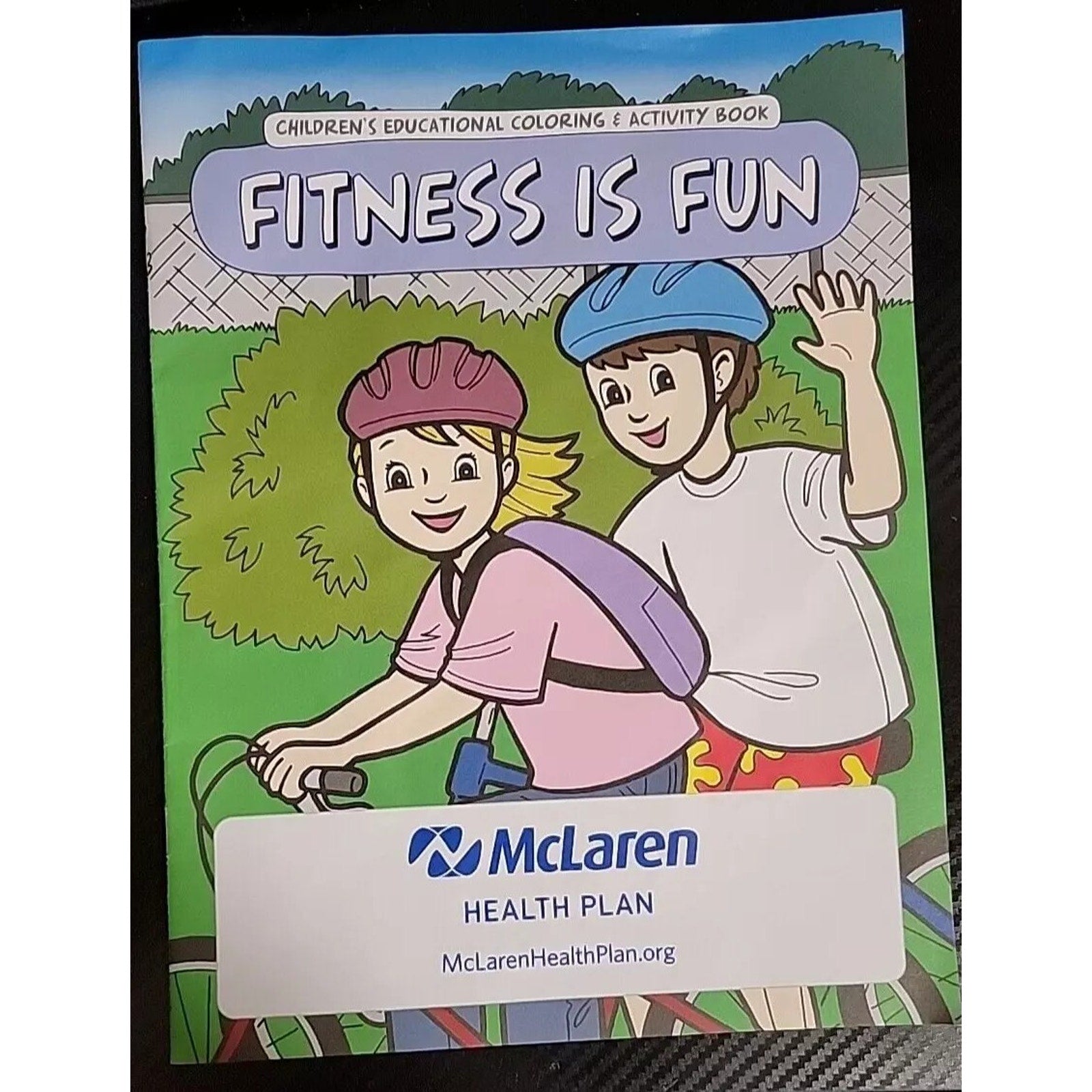Fitness Is Fun McLaren Health Coloring Book