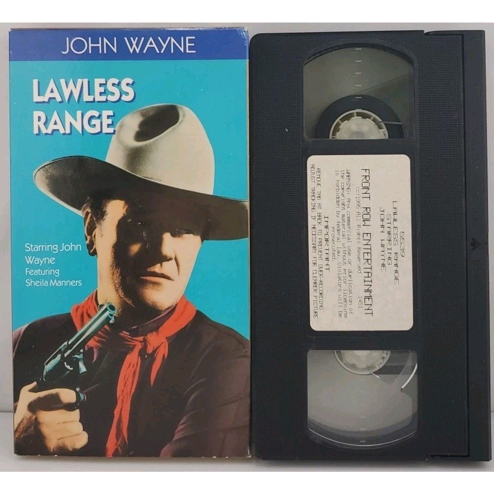 John Wayne Best of the West Classics Set of 4 VHS